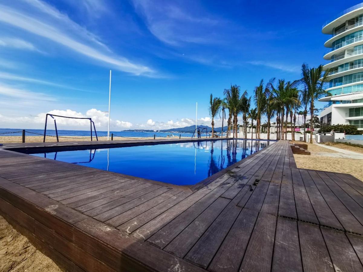 Nuevo Aria Ocean Departamento Moderno Frente Al Mar Apartamento Nuevo Vallarta Exterior foto